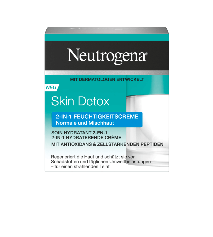 Neutrogena® Skin Detox 2-in-1 Feuchtigkeitscreme